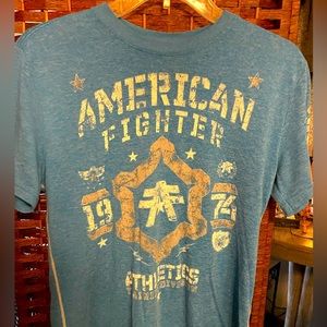 Large boys American Fighter brand tee shirt.